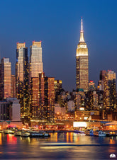New York Skyline 631 Backdrop Banner - 2m H x 1.3m W